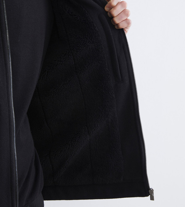 LC Waikiki  Overcoats - Black Overcoats