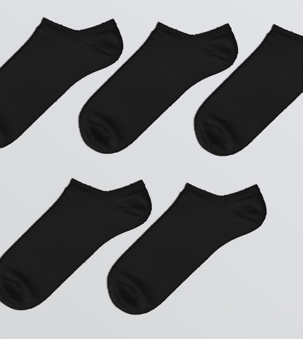 LC Waikiki Ankle Length Socks - BLACK Ankle Length Socks