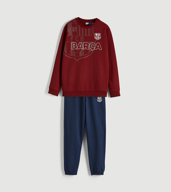 LC Waikiki  Sets - Maroon Tracksuits