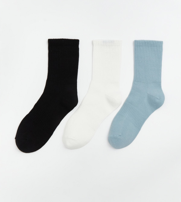 اٍل سي واي كيكي  جوارب   - متعدد Ankle Length Socks
