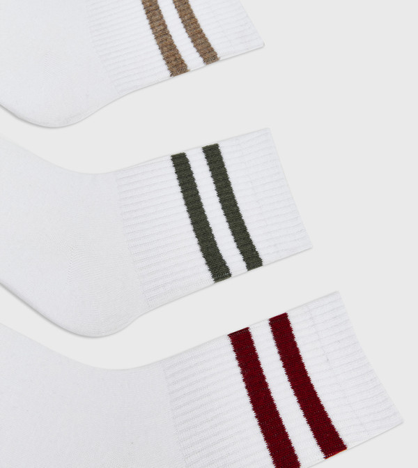 LC Waikiki  Socks - White Calf Length Socks