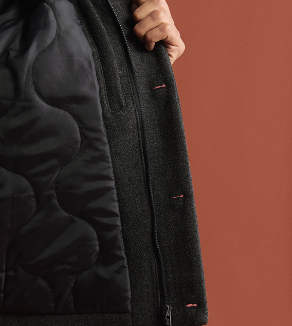 LC Waikiki  Jackets & Coats - Grey Casual Jackets