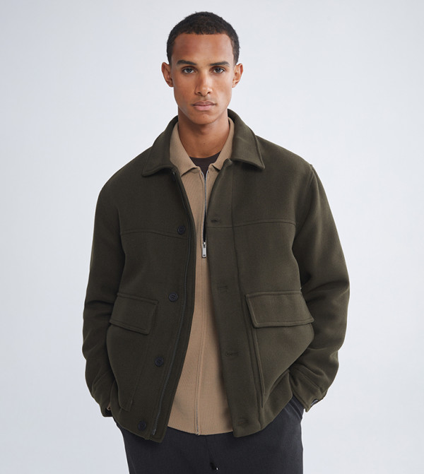 LC Waikiki  Clothing - Khaki Casual Jackets