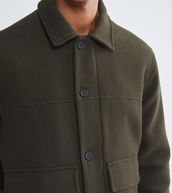 LC Waikiki  Clothing - Khaki Casual Jackets