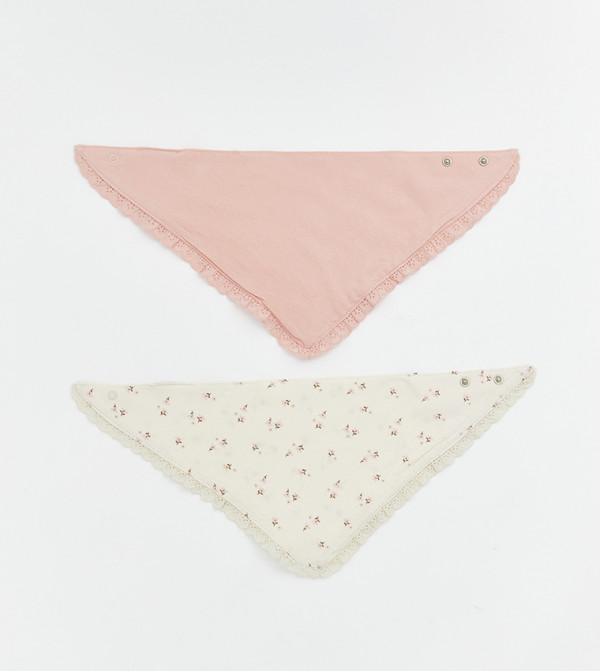 LC Waikiki  Feeding - Pink Bibs & Hanky