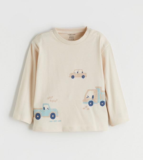 LC Waikiki cool-kid-uniforms-k - Beige Clothing Sets