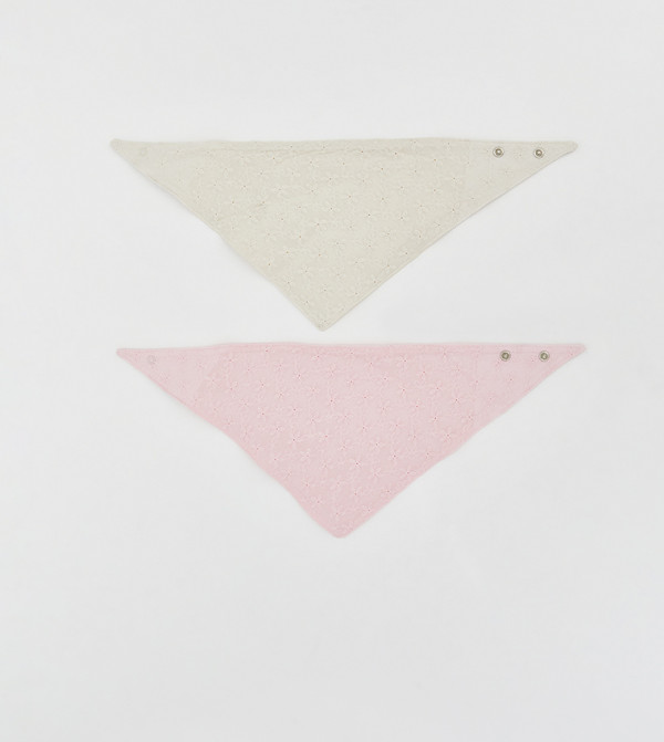 LC Waikiki  Bibs & Hanky - Pink Bibs & Hanky