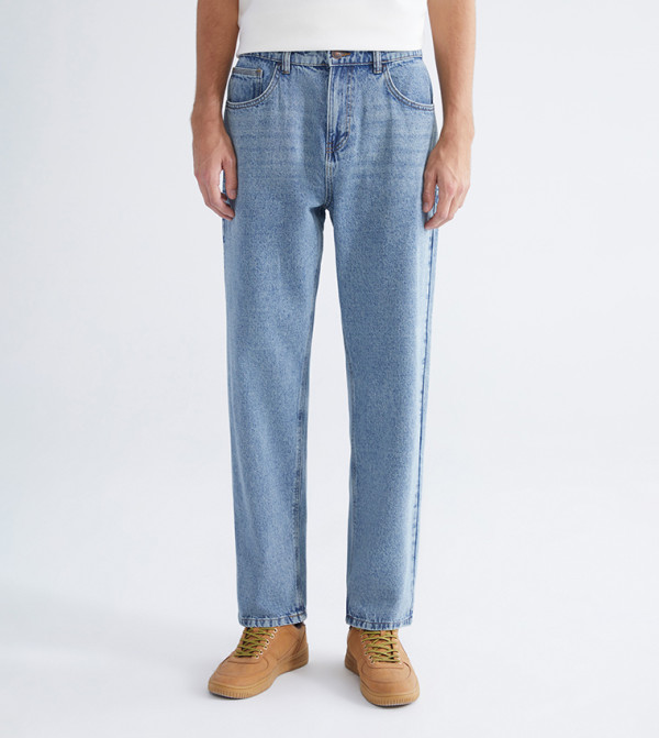 اٍل سي واي كيكي جينزات واسعة - أزرق Relaxed Jeans
