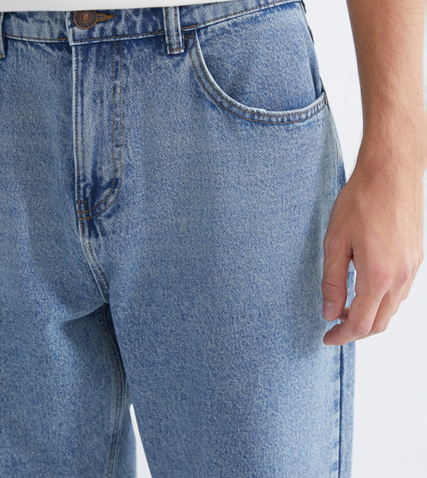 اٍل سي واي كيكي جينزات واسعة - أزرق Relaxed Jeans