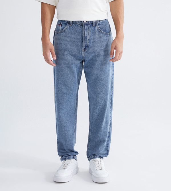 اٍل سي واي كيكي  بناطيل جينز - نيلي  Relaxed Jeans