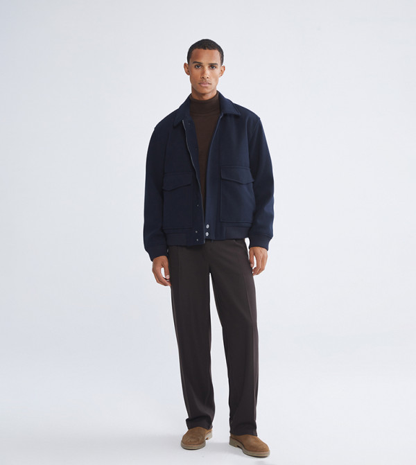 LC Waikiki  Jackets & Coats - Navy Casual Jackets