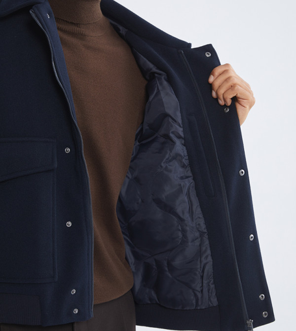 LC Waikiki  Jackets & Coats - Navy Casual Jackets