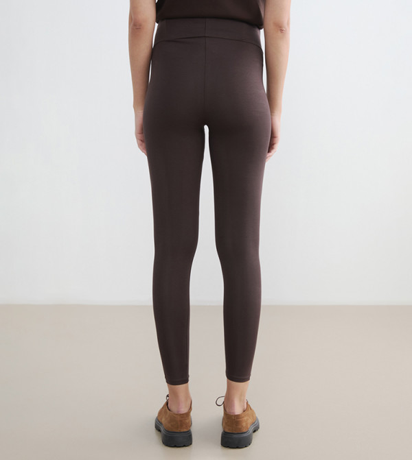 LC Waikiki  Maternity Clothing - Dark Brown Pants & Leggings