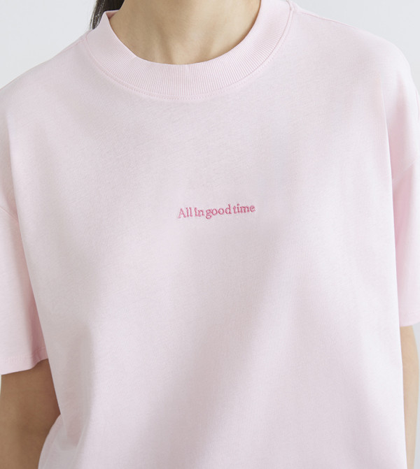 اٍل سي واي كيكي  تيشيرتات - وردي Short Sleeve T-Shirts