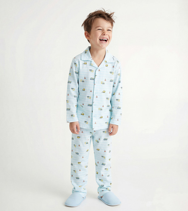 LC Waikiki  Top & Pyjama Sets - Blue Top & Pyjama Sets