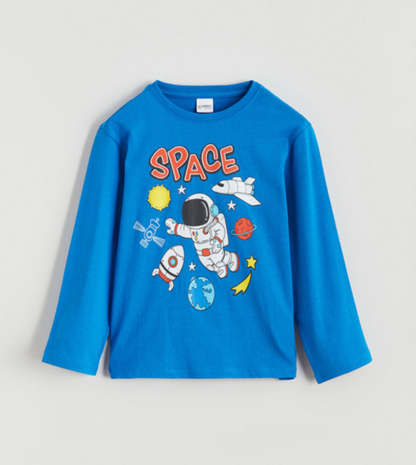 LC Waikiki  Nightwear - Blue Top & Pyjama Sets