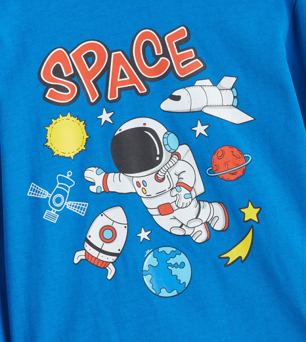 LC Waikiki  Nightwear - Blue Top & Pyjama Sets