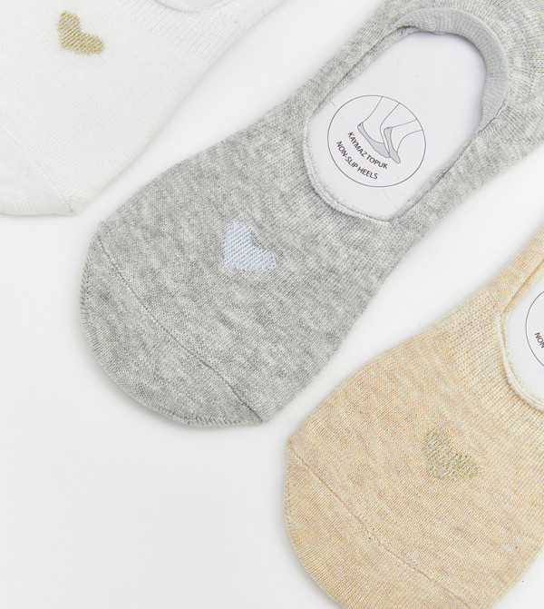 LC Waikiki  Socks - White No Show Socks