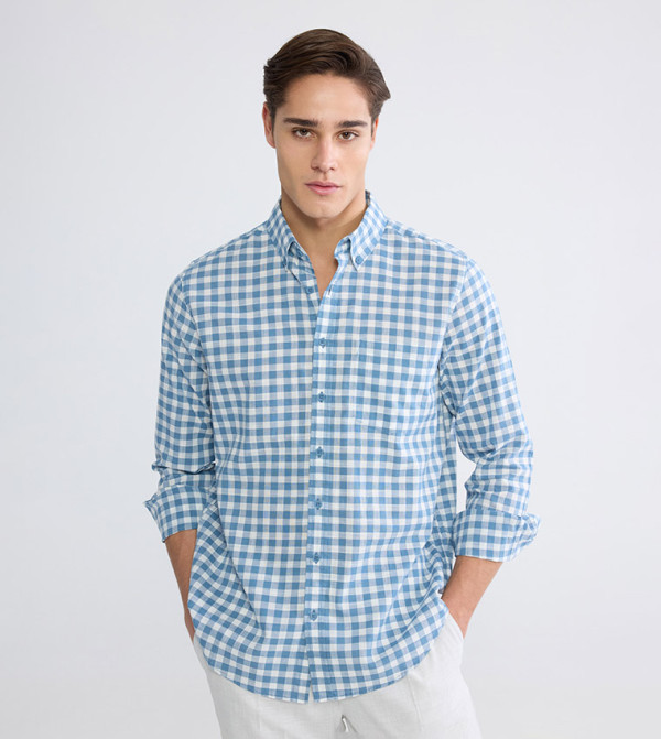 LC Waikiki  Clothing - Blue Long Sleeves