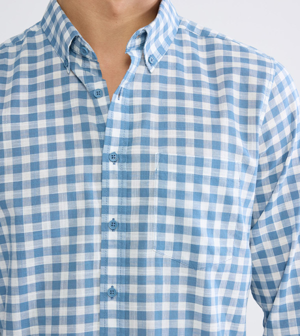 LC Waikiki  Clothing - Blue Long Sleeves