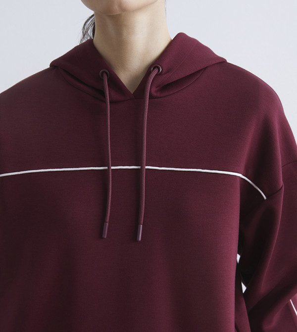 LC Waikiki  Hoodies & Sweatshirts - Maroon Hoodies