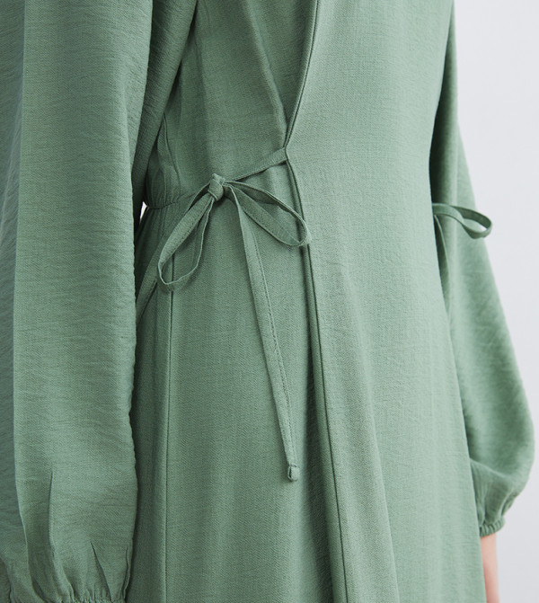 LC Waikiki  green-story - Green Midi Dresses