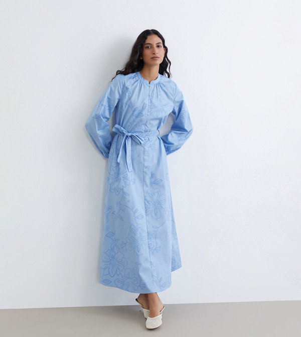 LC Waikiki  Maxi Dresses - Blue Maxi Dresses