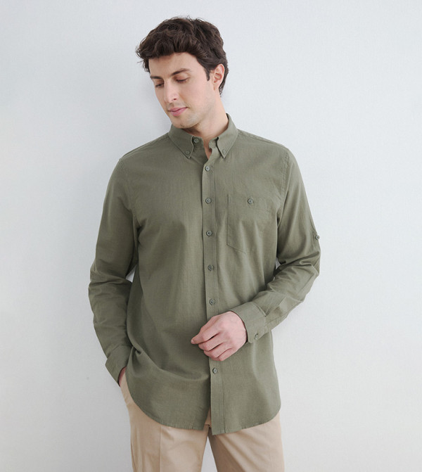 LC Waikiki LC Waikiki - Khaki Long Sleeves