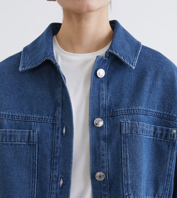 LC Waikiki  Denim Jackets - Blue Denim Jackets