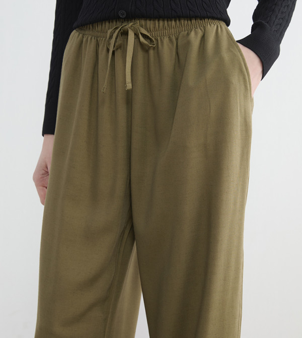 LC Waikiki  Casual Pants - Khaki Casual Pants