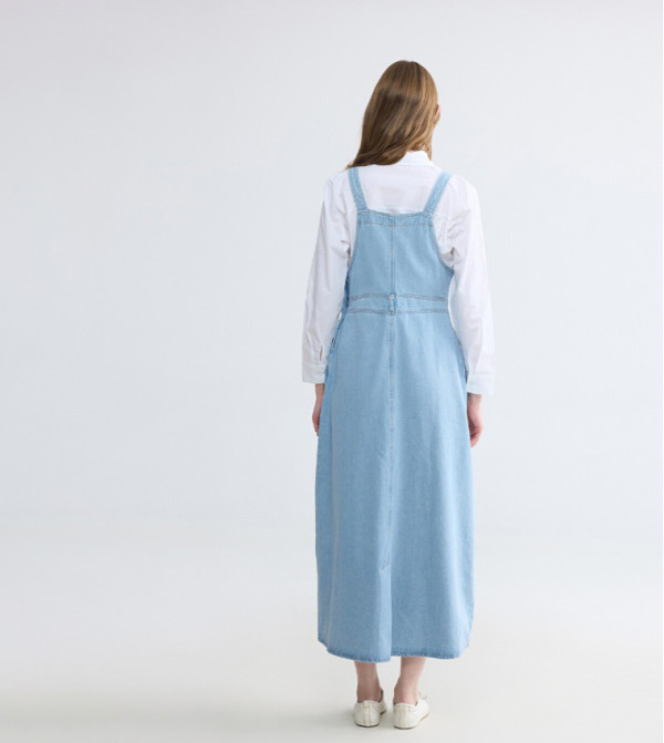 اٍل سي واي كيكي  افرولات وجمبسوت - أزرق فاتح Dungarees & Overalls