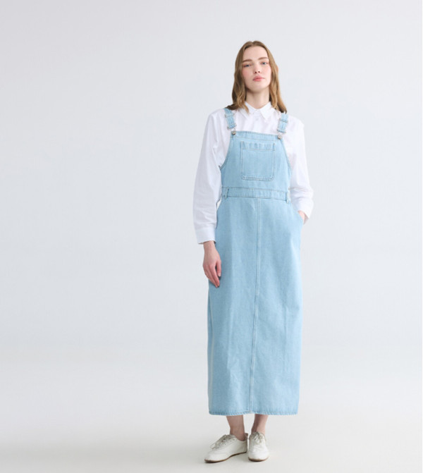 اٍل سي واي كيكي  افرولات وجمبسوت - أزرق فاتح Dungarees & Overalls