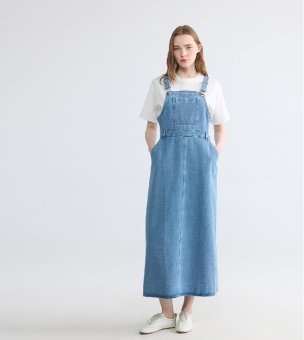 اٍل سي واي كيكي  افرولات وجمبسوت - أزرق Dungarees & Overalls