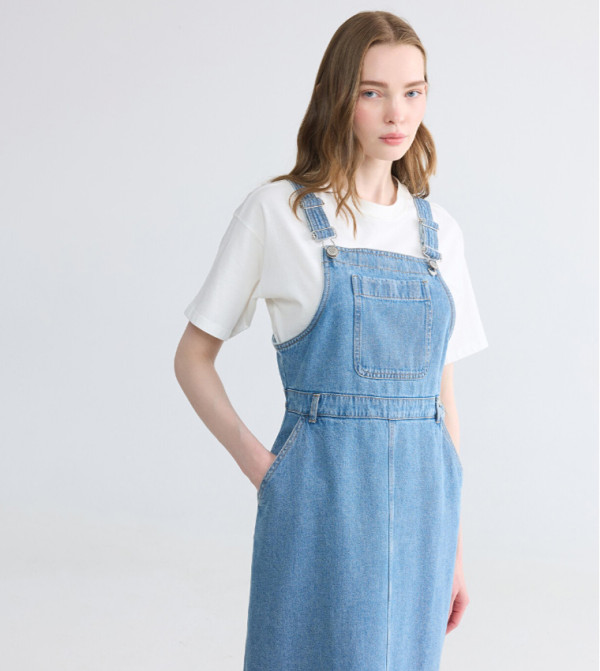 اٍل سي واي كيكي  افرولات وجمبسوت - أزرق Dungarees & Overalls