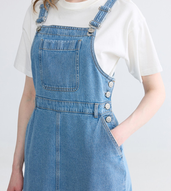 اٍل سي واي كيكي  افرولات وجمبسوت - أزرق Dungarees & Overalls