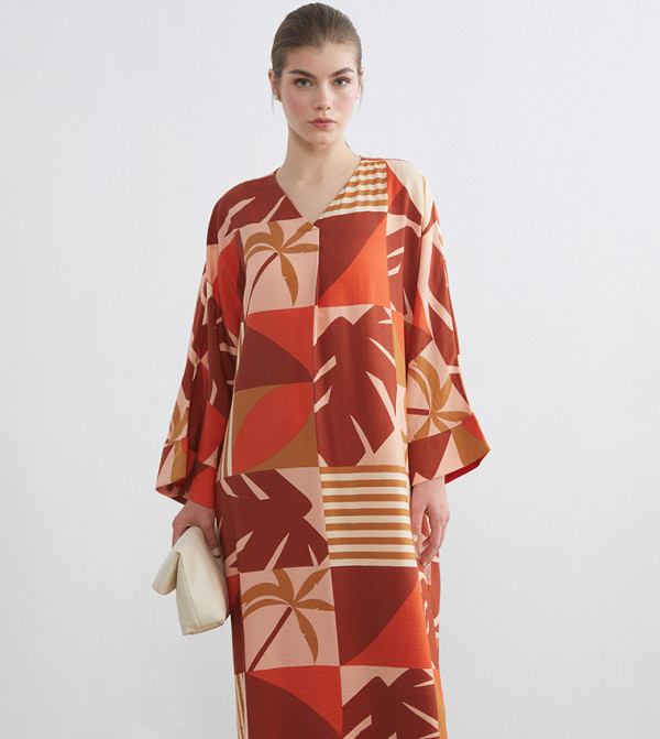 LC Waikiki LC Waikiki - Orange Maxi Dresses