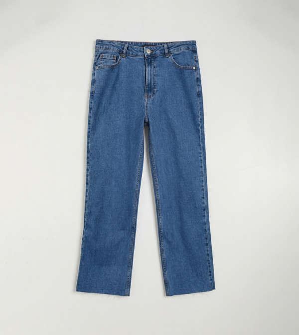 اٍل سي واي كيكي  بناطيل جينز - أزرق Straight Jeans