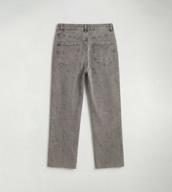 اٍل سي واي كيكي  جينز مستقيم - رمادي Straight Jeans