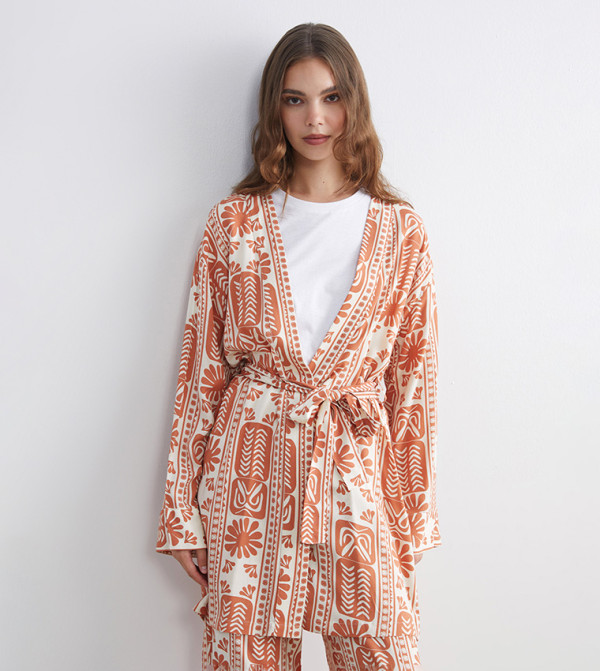 LC Waikiki  Kimonos - Orange Kimonos