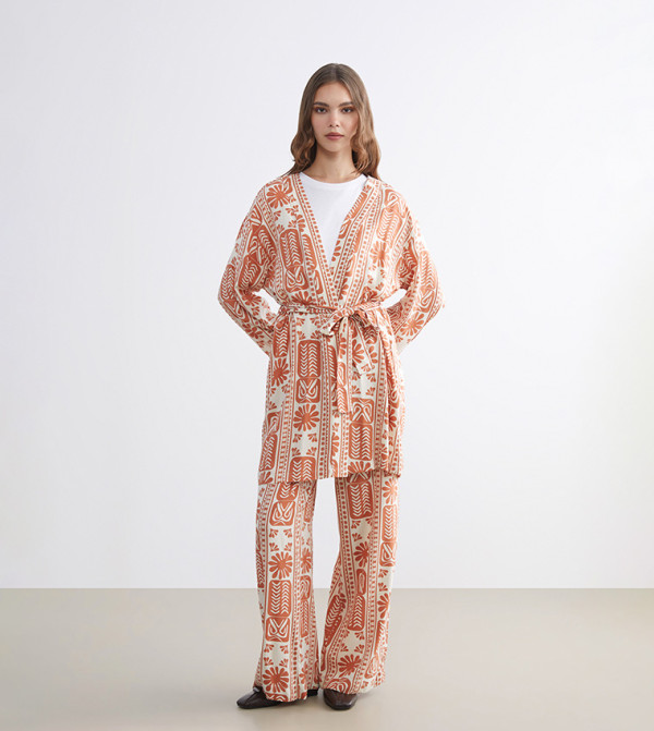 LC Waikiki  Kimonos - Orange Kimonos