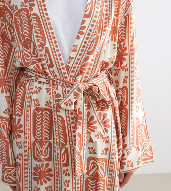 LC Waikiki  Kimonos - Orange Kimonos