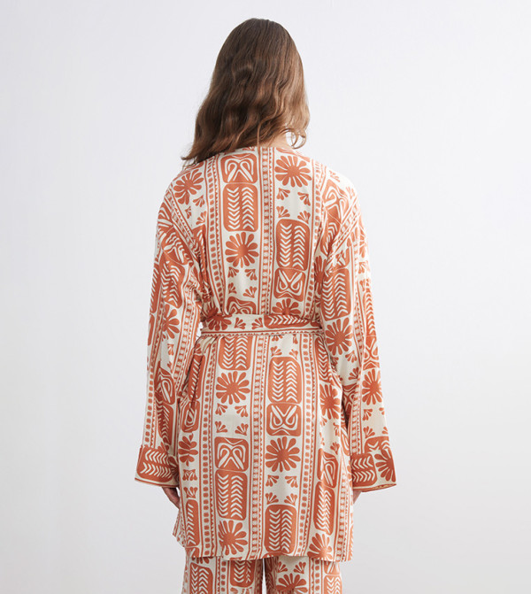LC Waikiki  Kimonos - Orange Kimonos