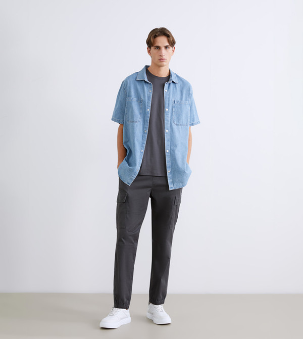 LC Waikiki  Cargos - Grey Cargos