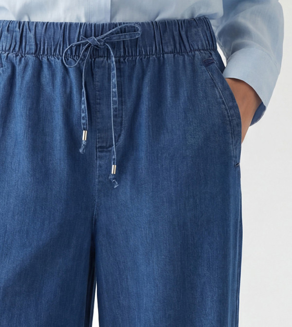 LC Waikiki  Clothing - Blue Wide Leg Jeans