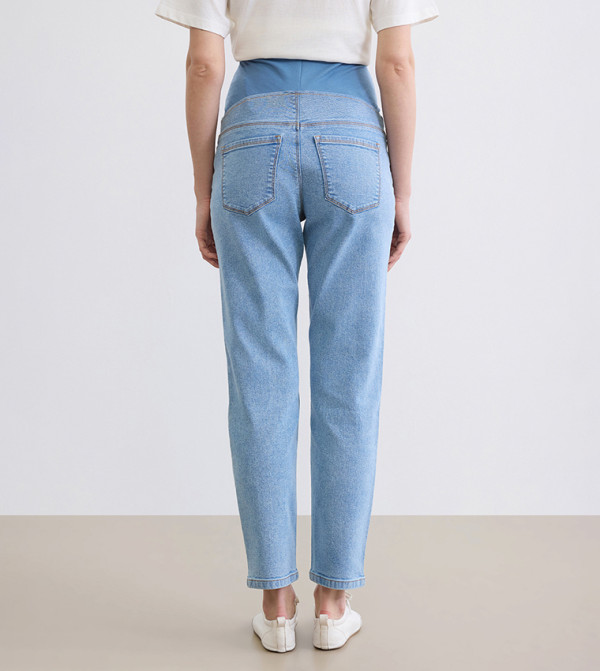 اٍل سي واي كيكي  ملابس حوامل - أزرق جينز