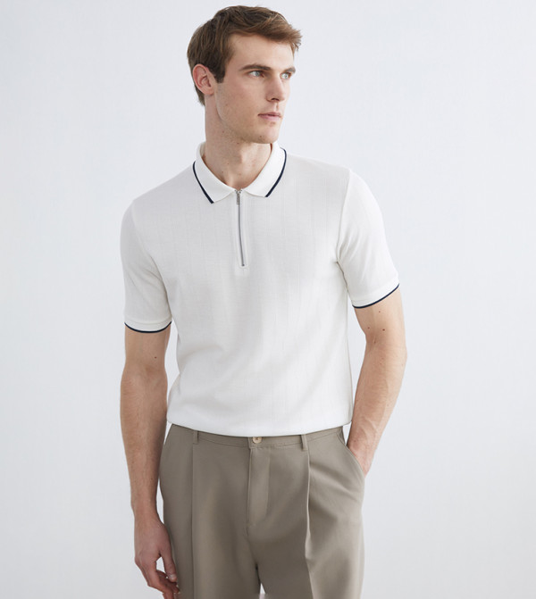 LC Waikiki  Clothing - White Polo T-shirts