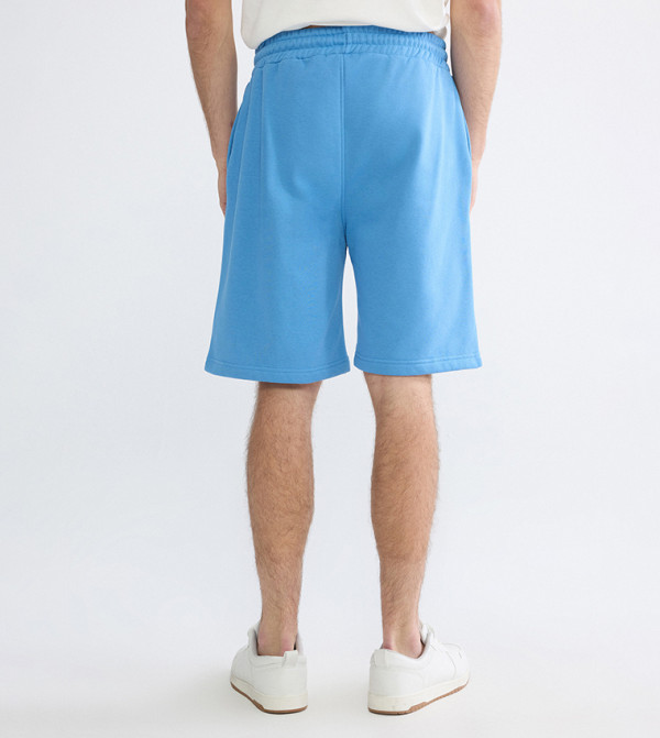 LC Waikiki  Shorts - Blue Casual Shorts