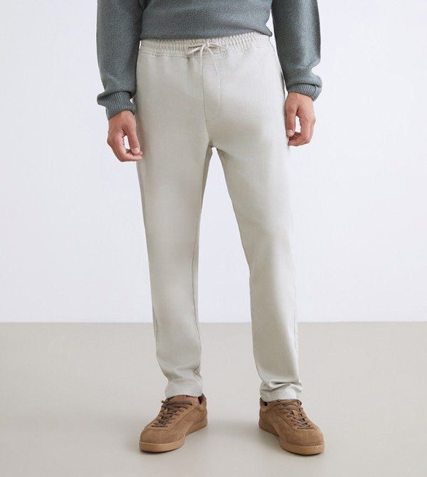 LC Waikiki  Casual Pants - STONE Casual Pants