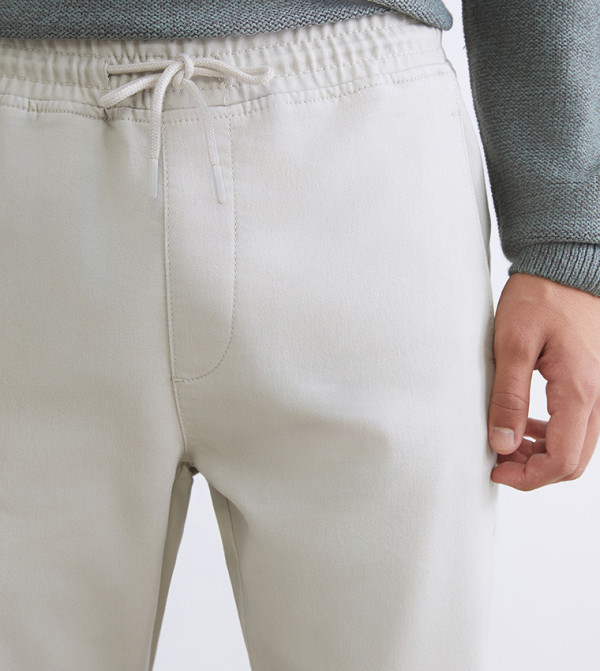 LC Waikiki  Casual Pants - STONE Casual Pants