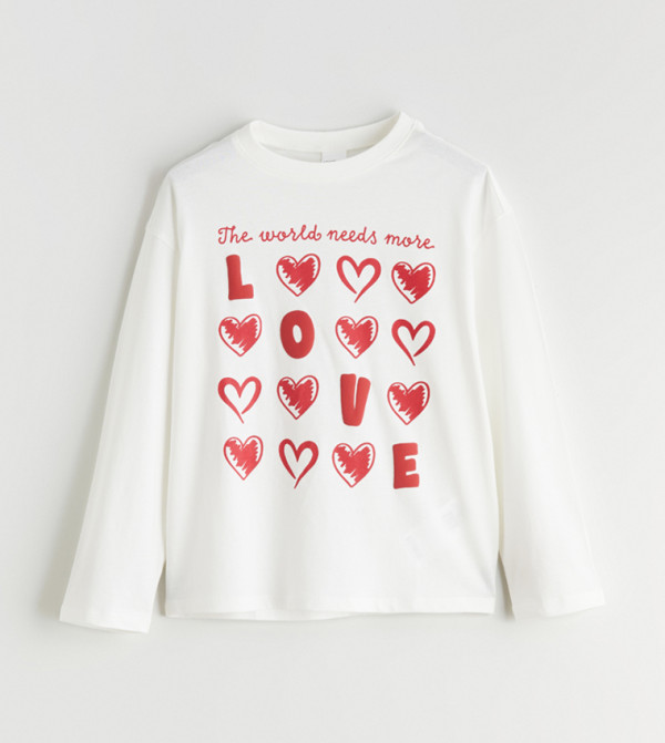 LC Waikiki  Nightwear - White Top & Pyjama Sets